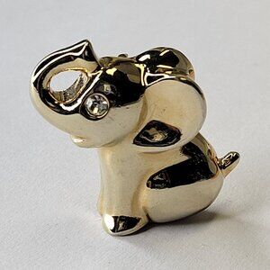Baby Elephant Brooch Pin